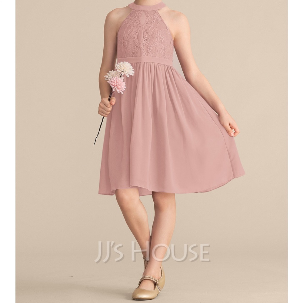 ✨NWT - Junior 12 - Dusty Rose - JJ’s House Dress✨
